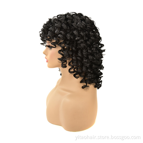 Vendor Wholesale spring curls Full Lace Wig Human Hair